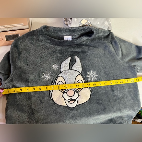 disney thumper pajamas Pajama Set Women’s Large  12/14 Joggers Pockets Tapered - Picture 10 of 10